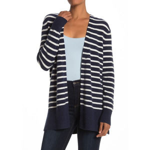 Madewell Cozy Walker Striped Open Cardigan Women's Medium